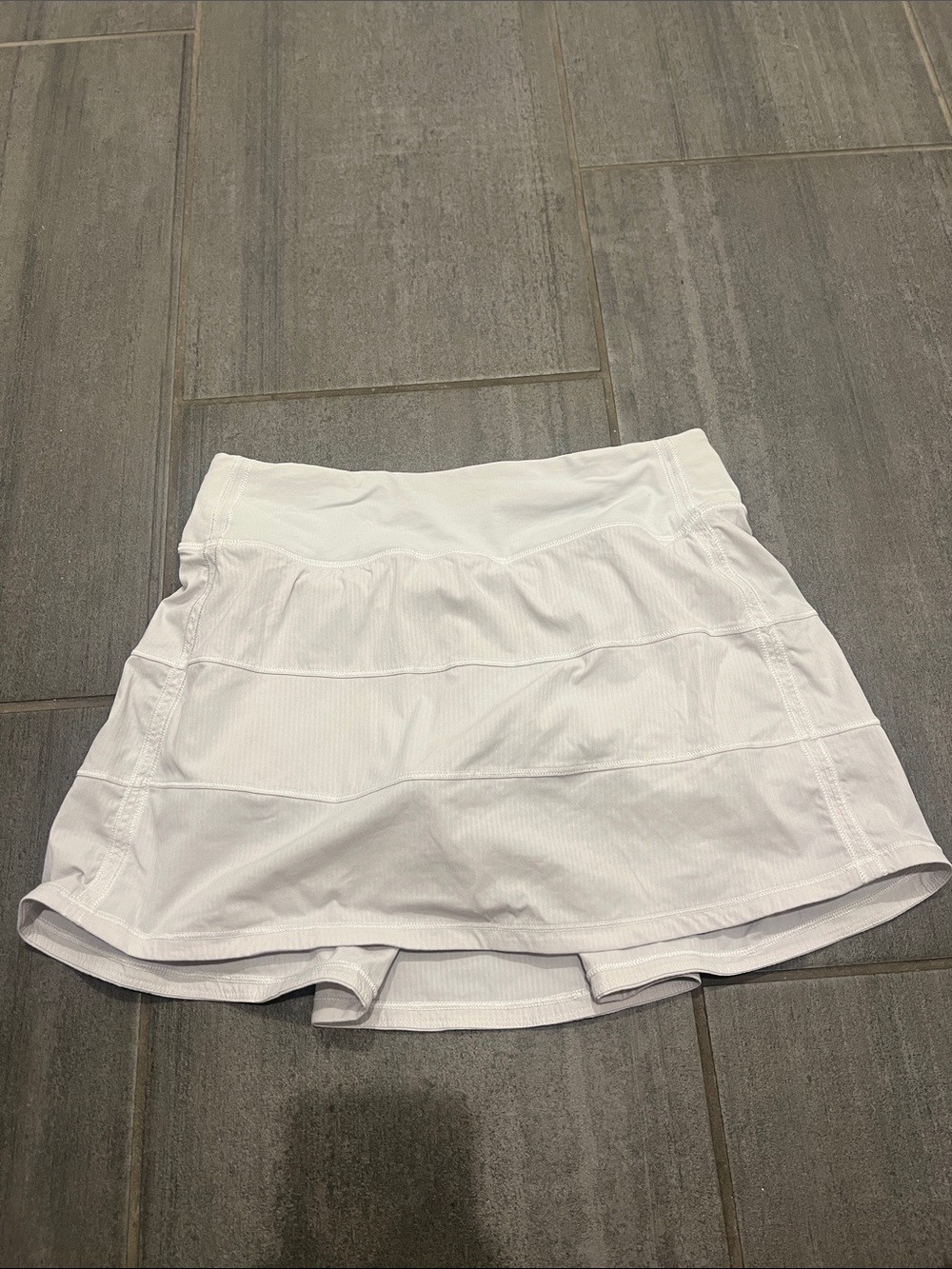 lululemon athletica White Women's Skort - Tiered Active Skirt